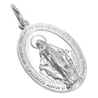 Sterlingsilber Wundertätige Medaille 
