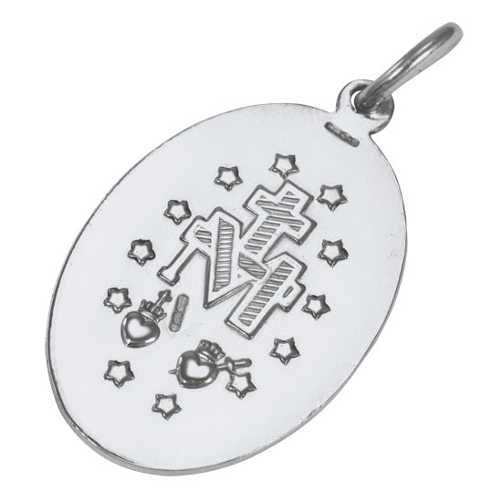 Sterlingsilber Wundertätige Medaille 