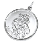 Sterlingsilber St. Christophorus Anhänger