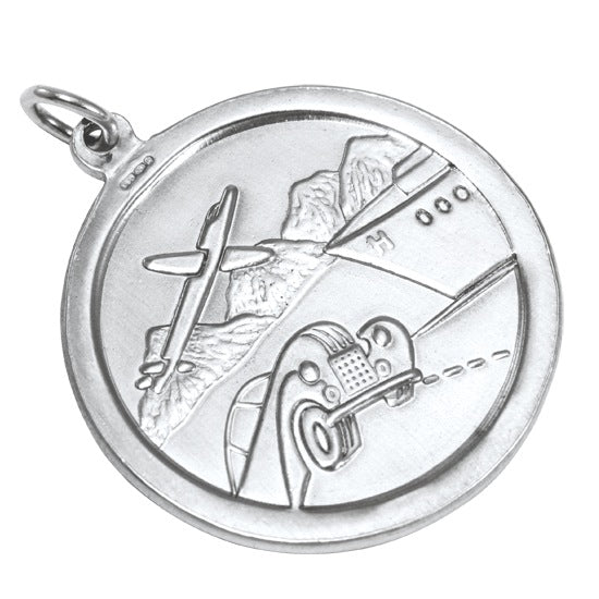 Sterlingsilber St. Christophorus Anhänger