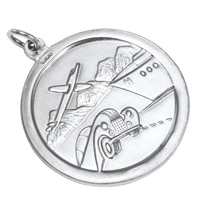 Sterlingsilber St. Christophorus Anhänger