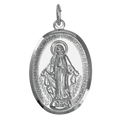 Sterlingsilber Wundertätige Medaille 