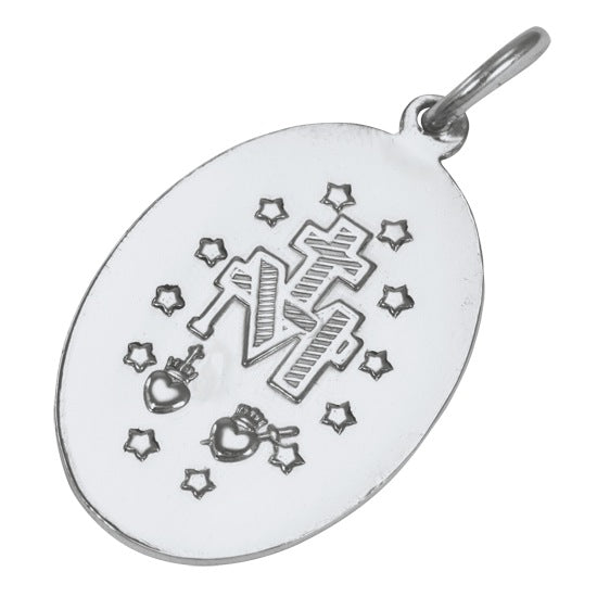 Sterlingsilber Wundertätige Medaille 