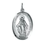 Sterlingsilber Medaille der Unbefleckten Empfängnis
