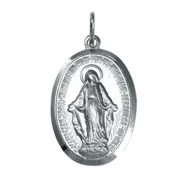 Sterlingsilber Medaille der Unbefleckten Empfängnis