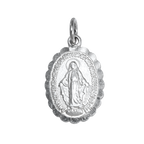 Sterlingsilber Wundertätige Medaille 