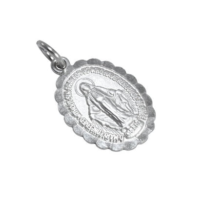 Sterlingsilber Wundertätige Medaille 