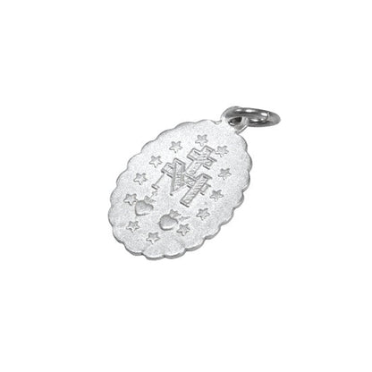 Sterlingsilber Wundertätige Medaille 