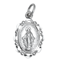Sterlingsilber Wundertätige Medaille 