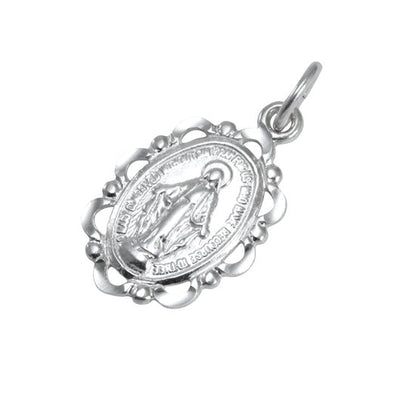 Sterlingsilber Wundertätige Medaille 