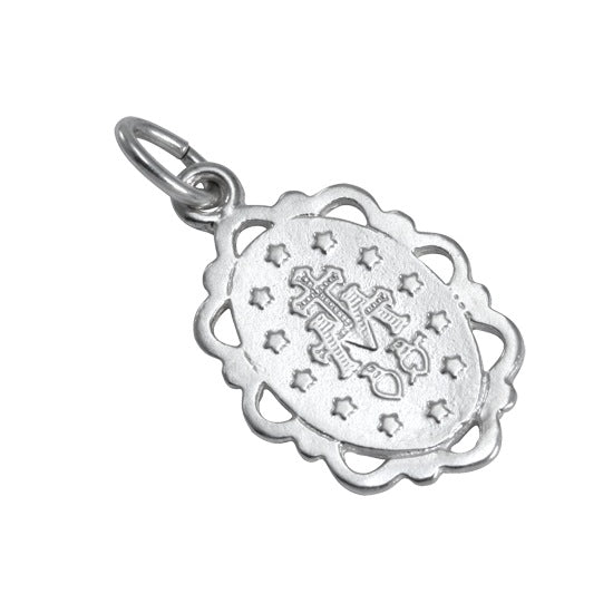 Sterlingsilber Wundertätige Medaille 