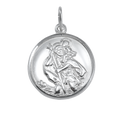 Sterlingsilber St. Christophorus Anhänger