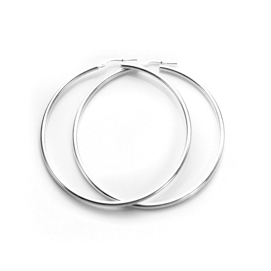 Sterlingsilber 2 mm Ohrringe