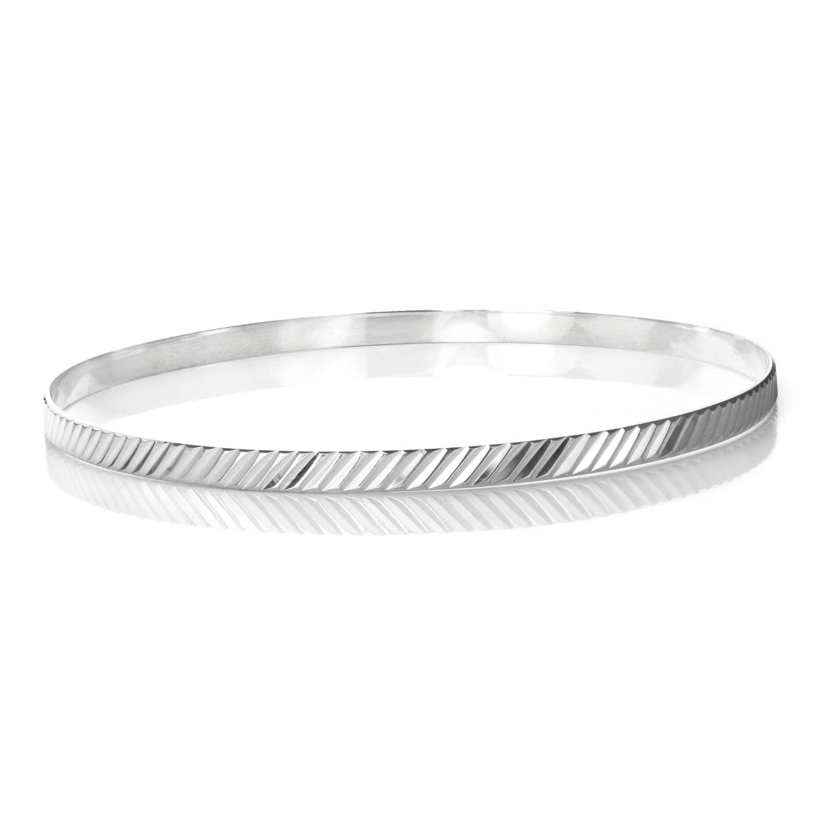 Sterlingsilber Sklaven Armreif