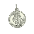 9 Karat Weißgold St. Christophorus Anhänger