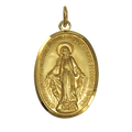 Wundertätige Medaille aus Gold