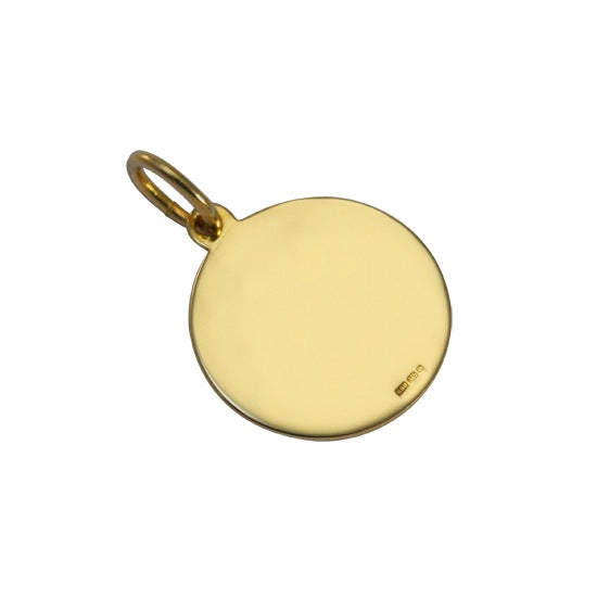 9 Karat Gold St. Christophorus Anhänger