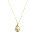Halskette mit Miraculous Mary-Medaille aus 9 Karat Gold