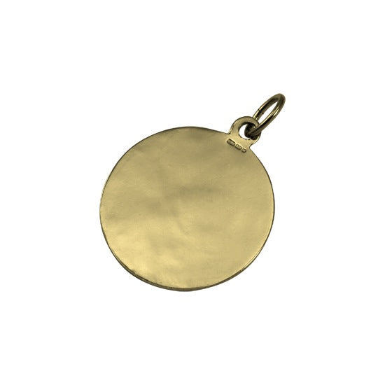 9 Karat Gold St. Christophorus Anhänger