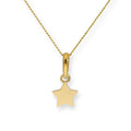 Halskette aus 9 Karat Gold mit Stern-Anhänger