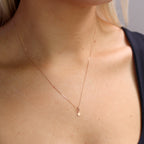 9 Karat Roségold Stern-Anhänger Halskette