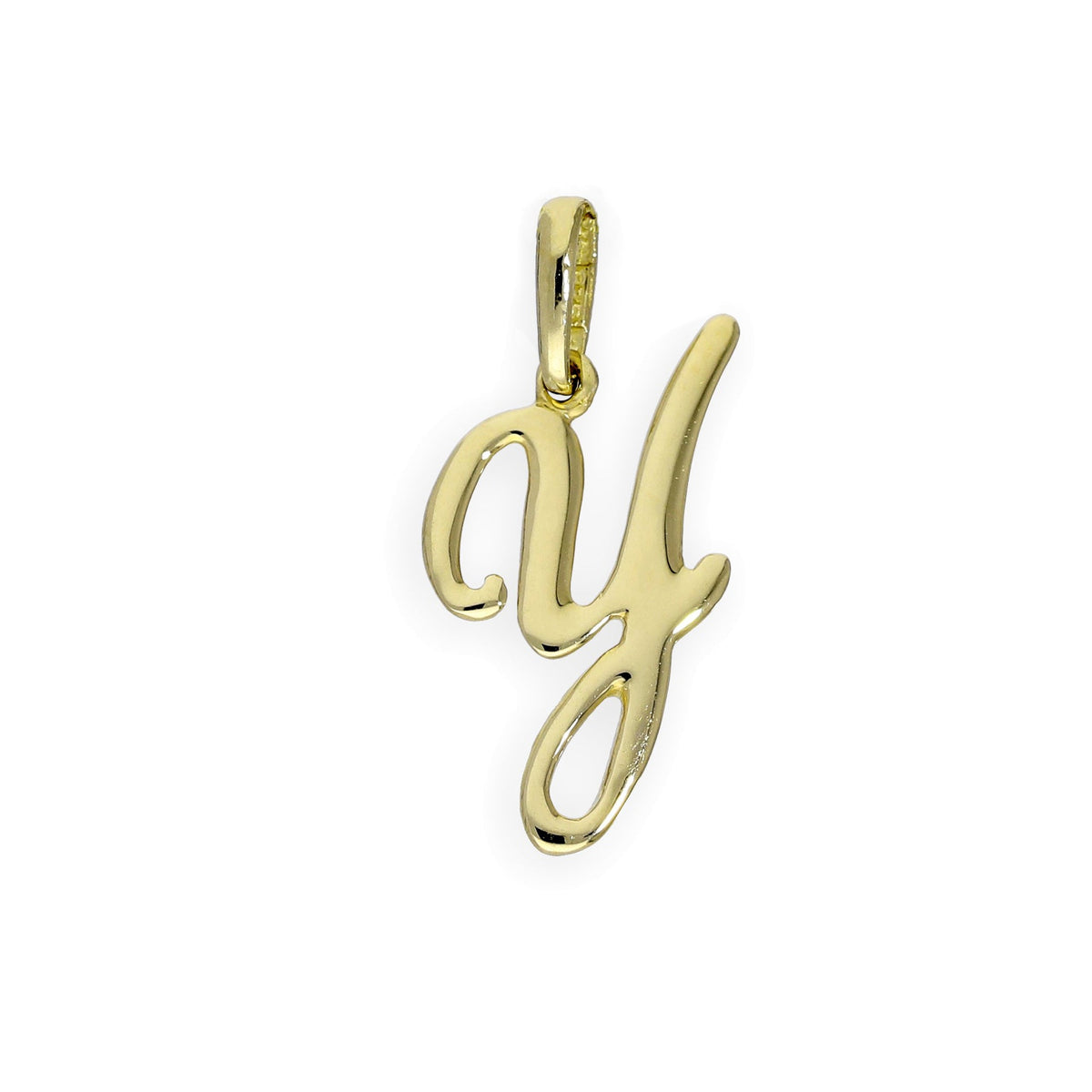 9 Karat Gold Fancy Kalligraphie-Buchstabenanhänger A - Z