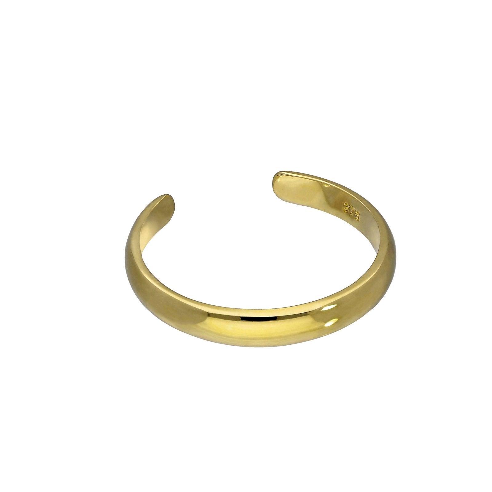 9ct Gold Adjustable Toe Ring - jewellerybox