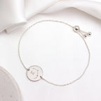 Personalisiertes Sterlingsilber Konstellation Initialen Armband