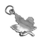 Sterlingsilber Ahornblatt Anhänger