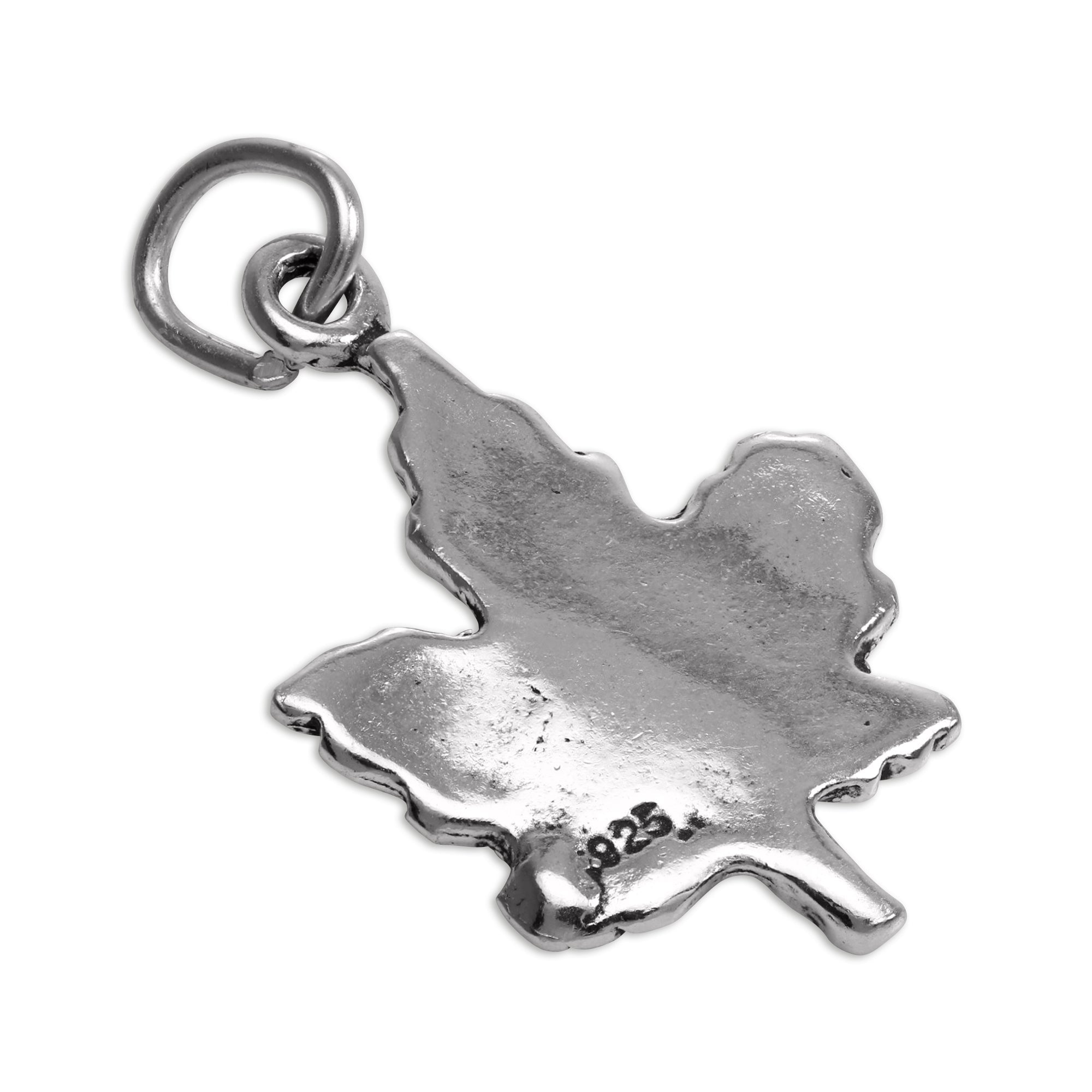 Sterlingsilber Ahornblatt Anhänger