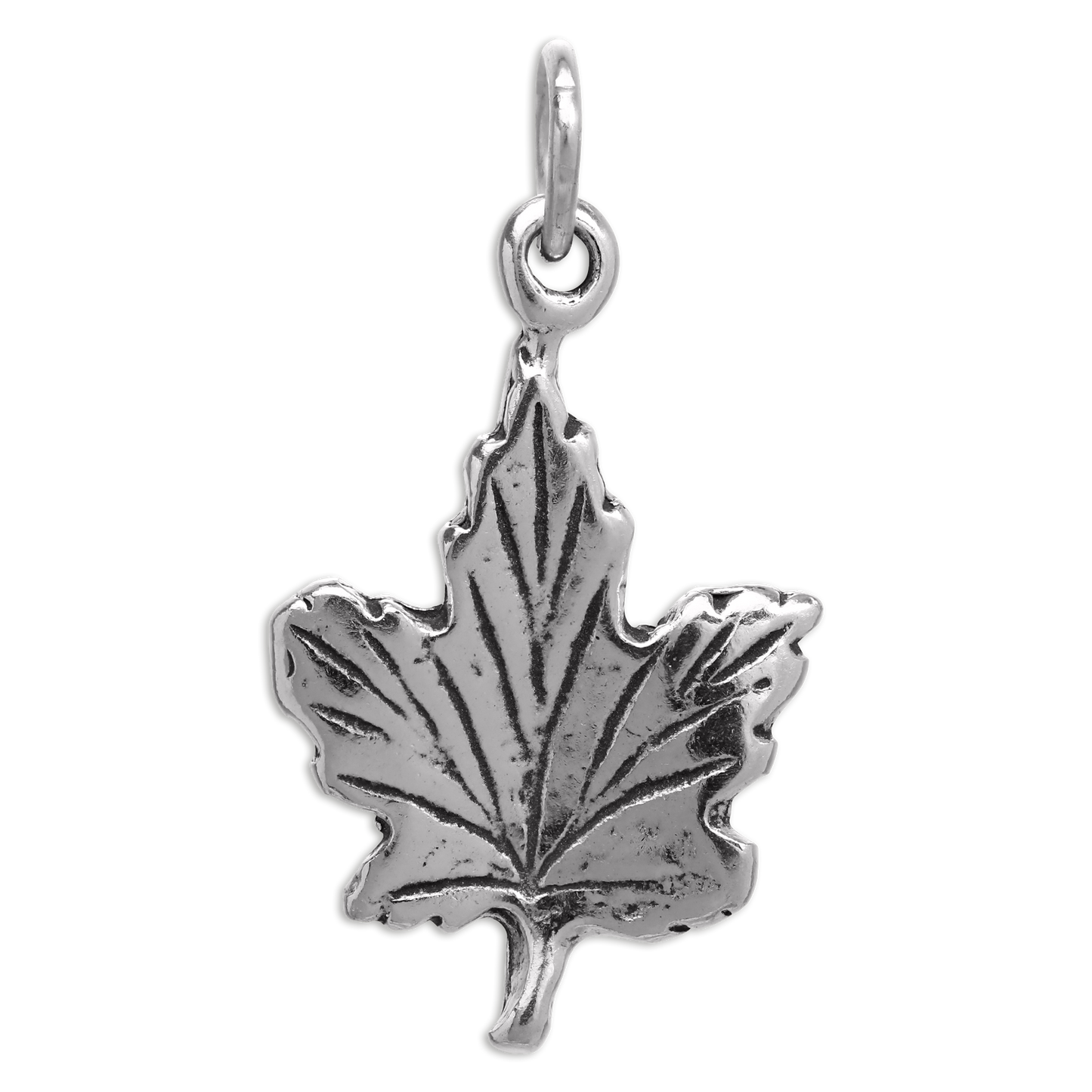 Sterlingsilber Ahornblatt Anhänger