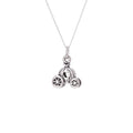 Sterlingsilber Prinzessin Kürbis Kutsche Halskette