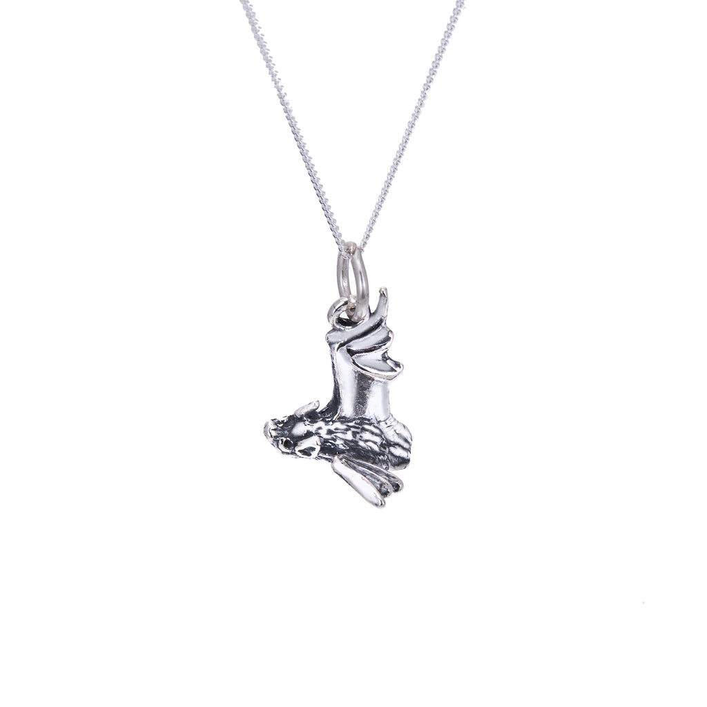 Sterlingsilber Fledermaus Halskette