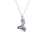 Sterlingsilber Fledermaus Halskette