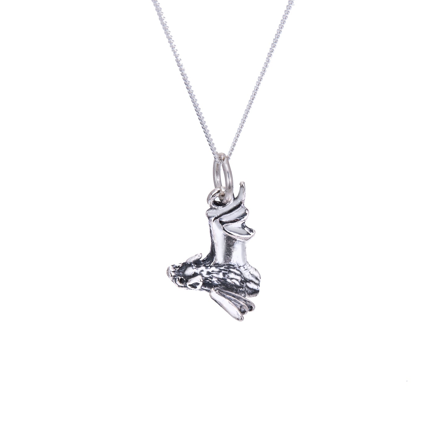 Sterlingsilber Fledermaus Halskette