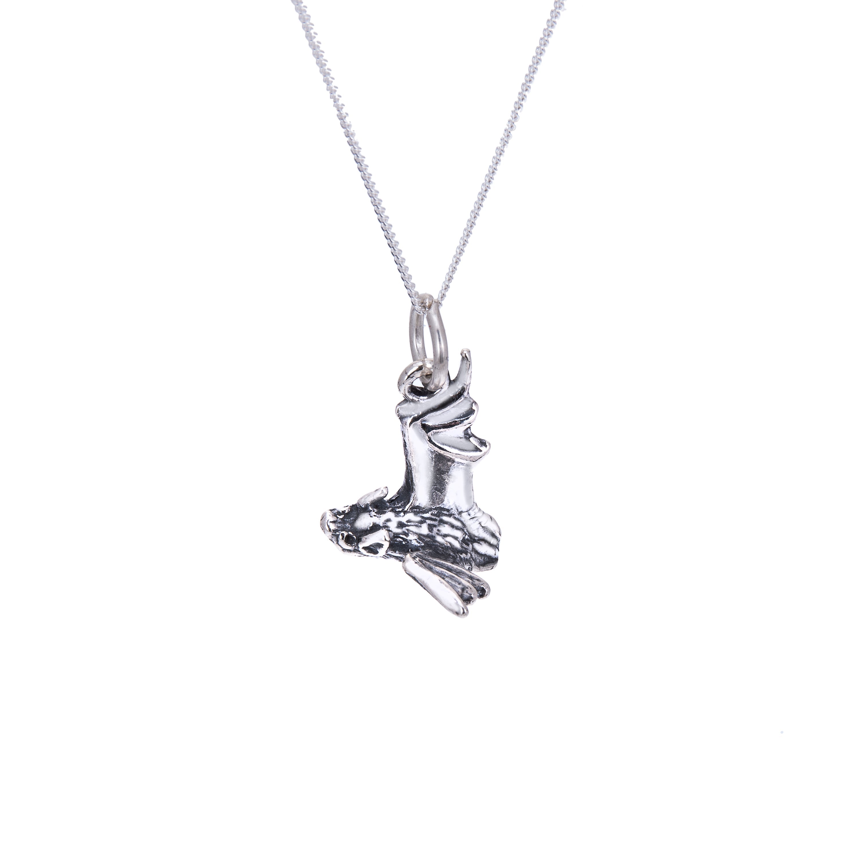 Sterlingsilber Fledermaus Halskette