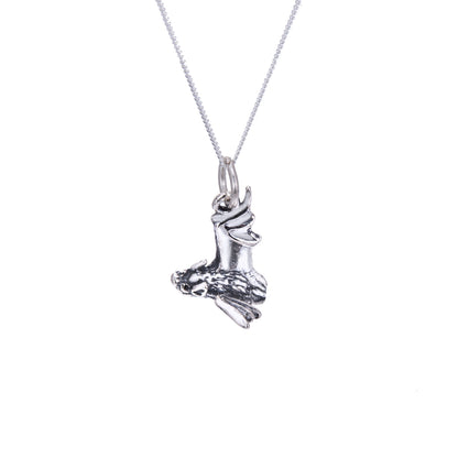 Sterlingsilber Fledermaus Halskette