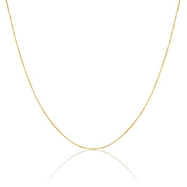 9 Karat Gold Boxkette 40–55 cm