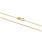 9 Karat Gold Boxkette 40–55 cm