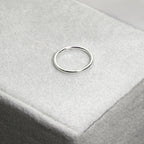 Sterlingsilber 8 mm Nasenring
