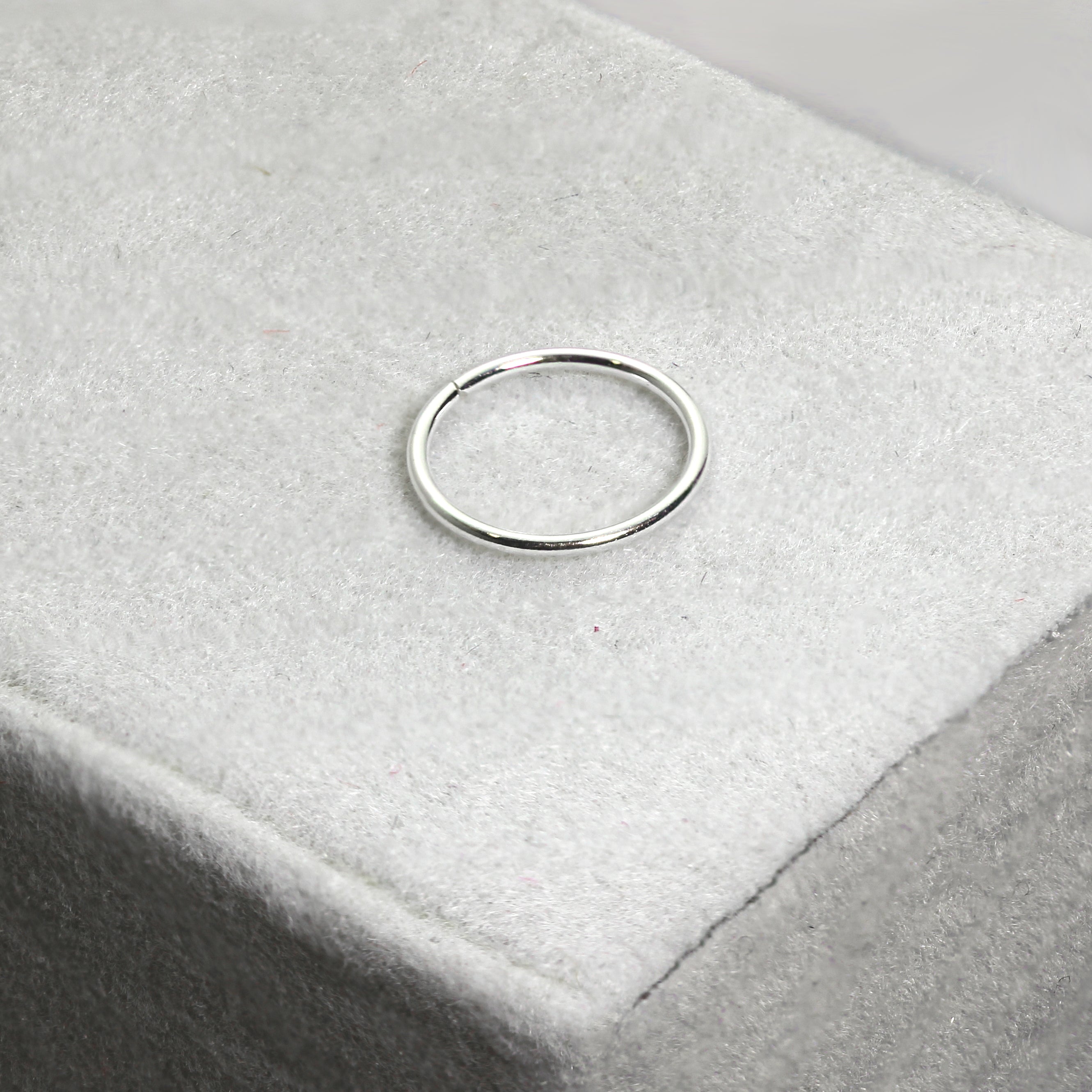 Sterlingsilber 8 mm Nasenring