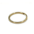 9 Karat Gelbgold 13 mm Herren Einzel Creolen Ohrring