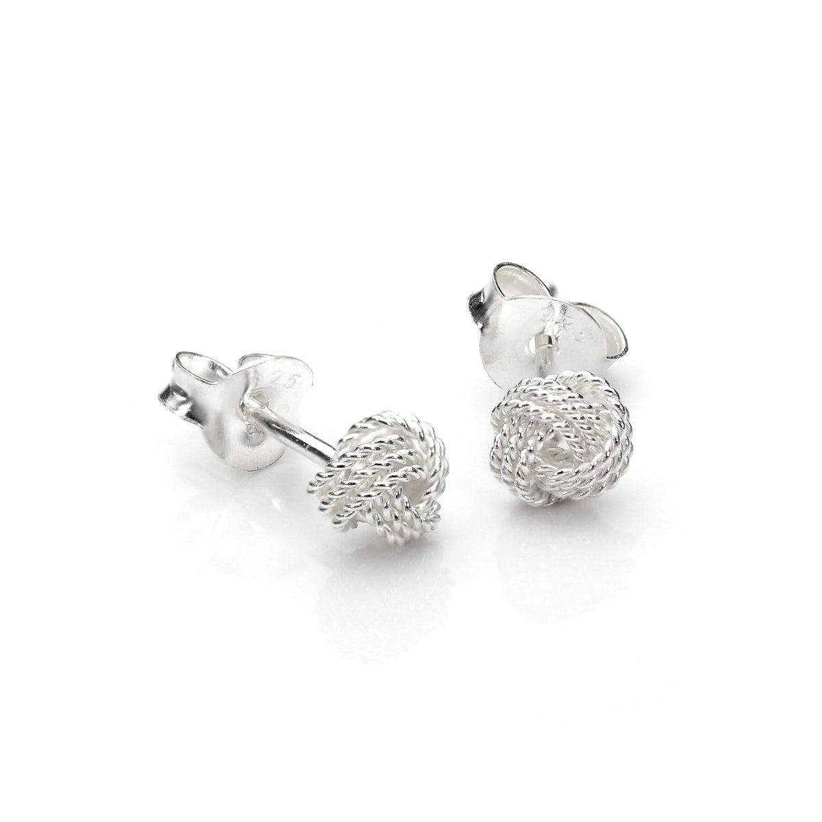 Sterlingsilber Perlen Ohrstecker