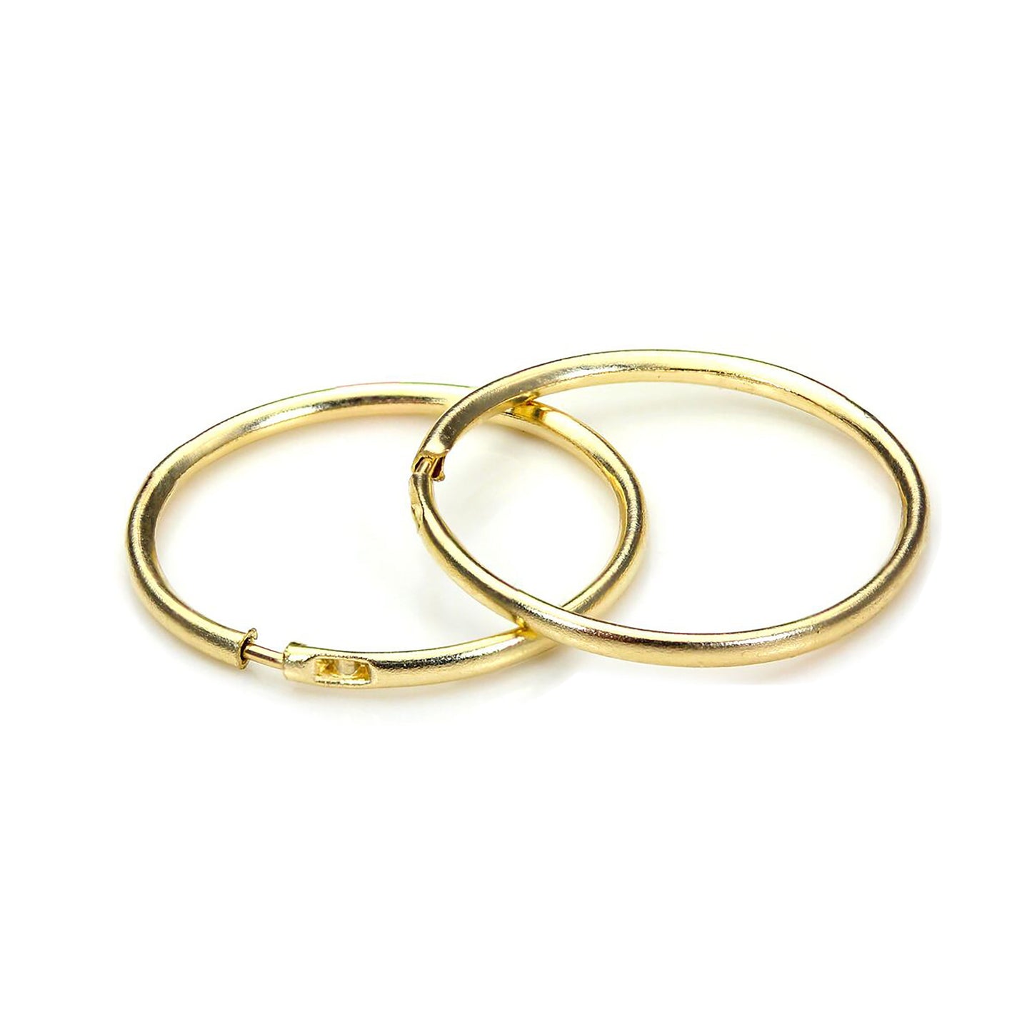 9 Karat Gelbgold 13mm Creolen Ohrringe