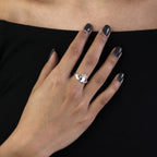 Sterlingsilber Claddagh Ring