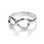 Sterlingsilber Unendlichkeitsring