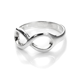 Sterlingsilber Unendlichkeitsring