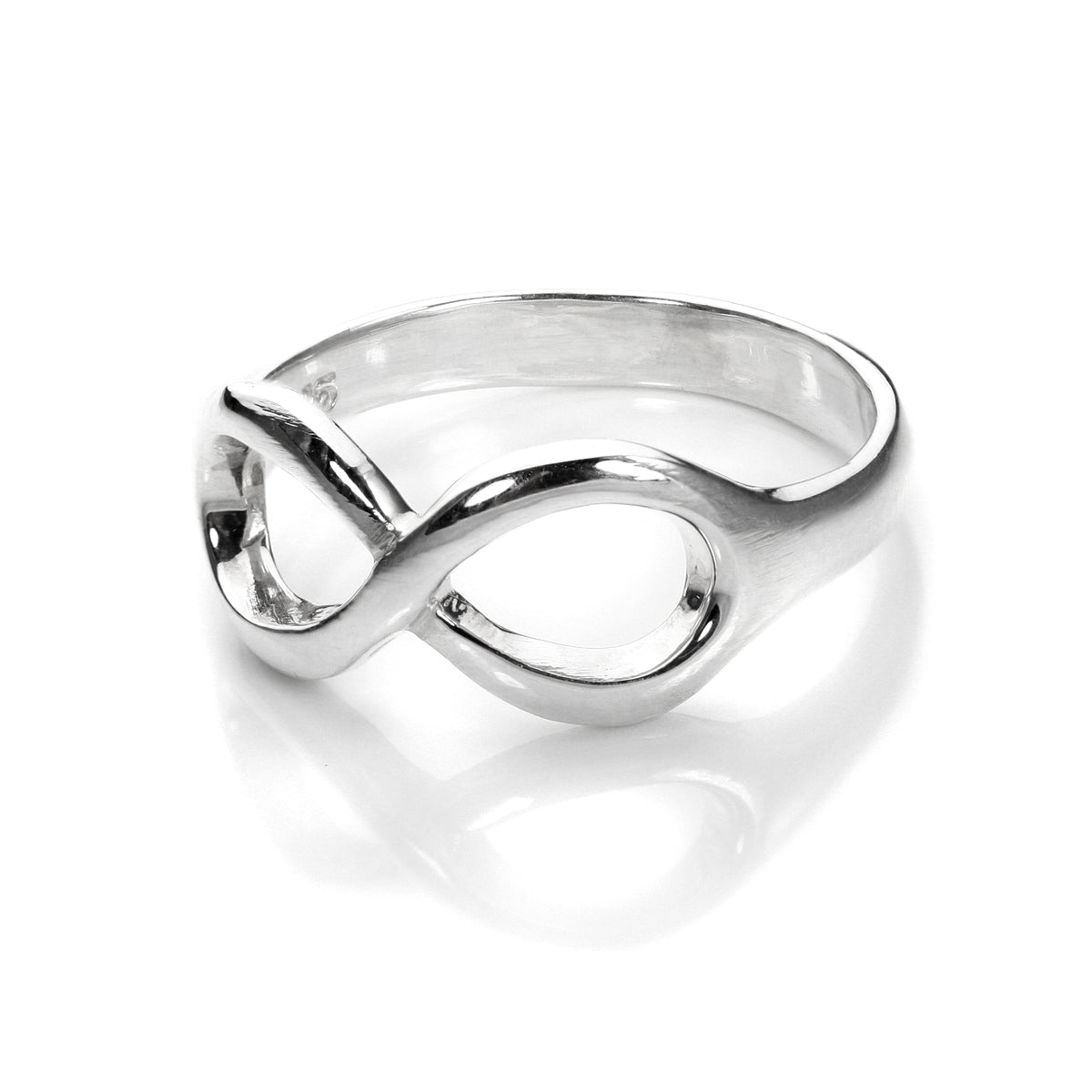 Sterlingsilber Unendlichkeitsring