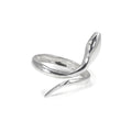 Sterlingsilber 2 mm Schlangenband Zehenring