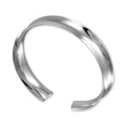Sterlingsilber Konkav Armreif